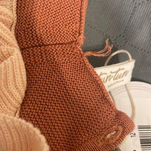 TUN TUN MARTINA ROMPER NATURAL & BABY PINK & TERRACOTA - Picture 16 of 16